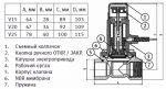 Клапан запорный газовый электромагнитный управляемый имульсный GAZLUX  V25